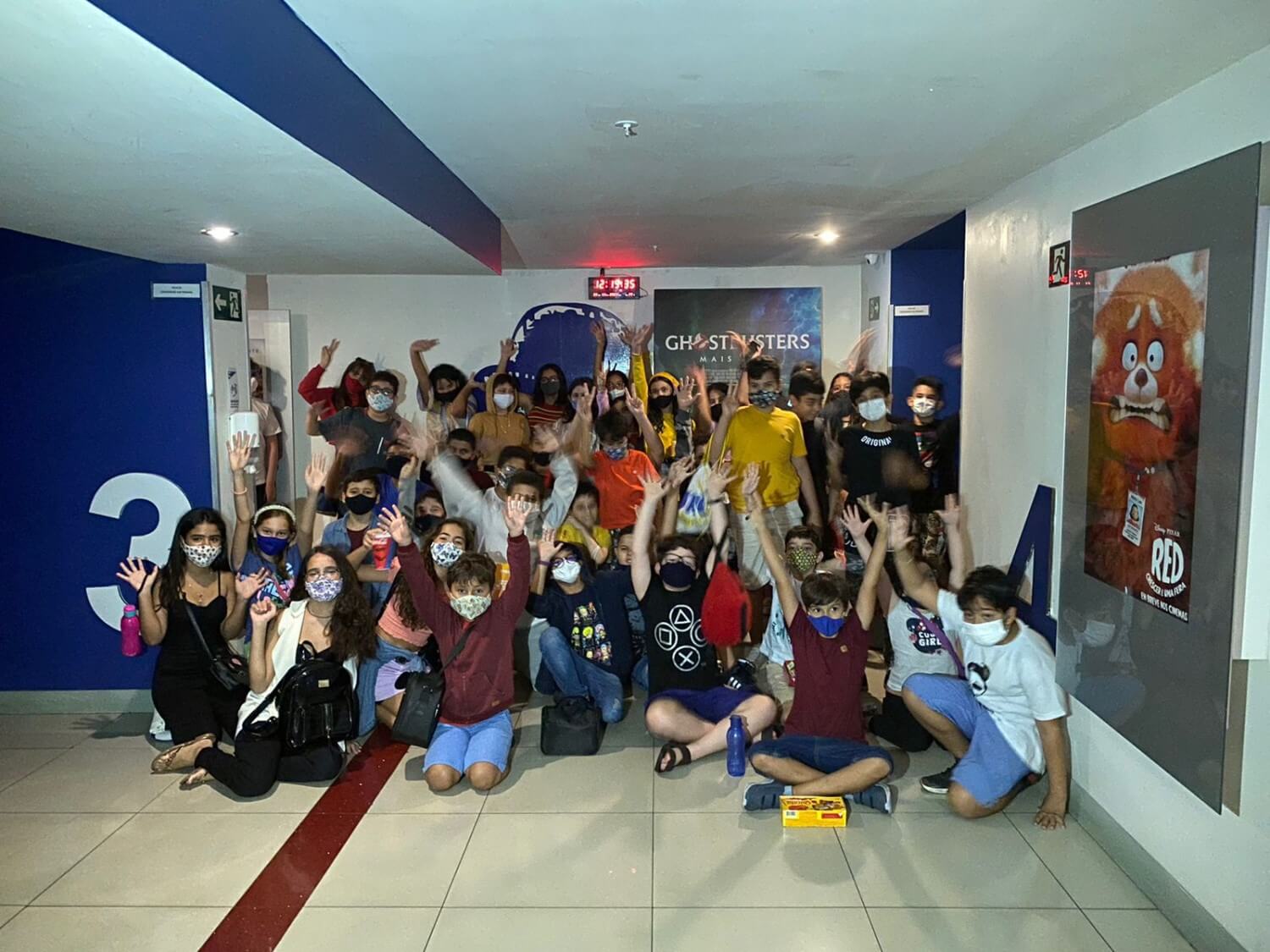 Sessão cinema do FAC